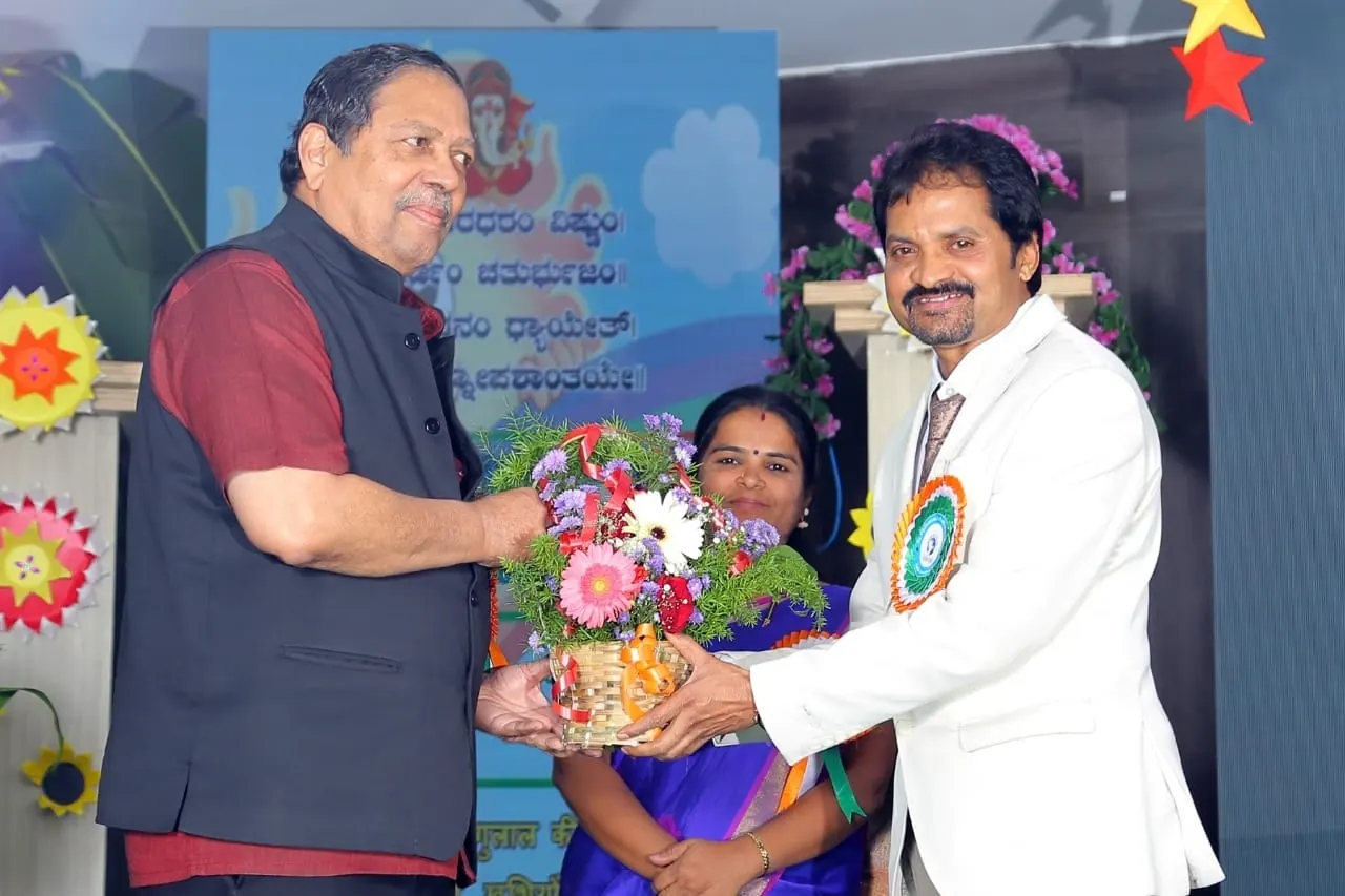 Justice Santosh Hegde at St. Philomena's