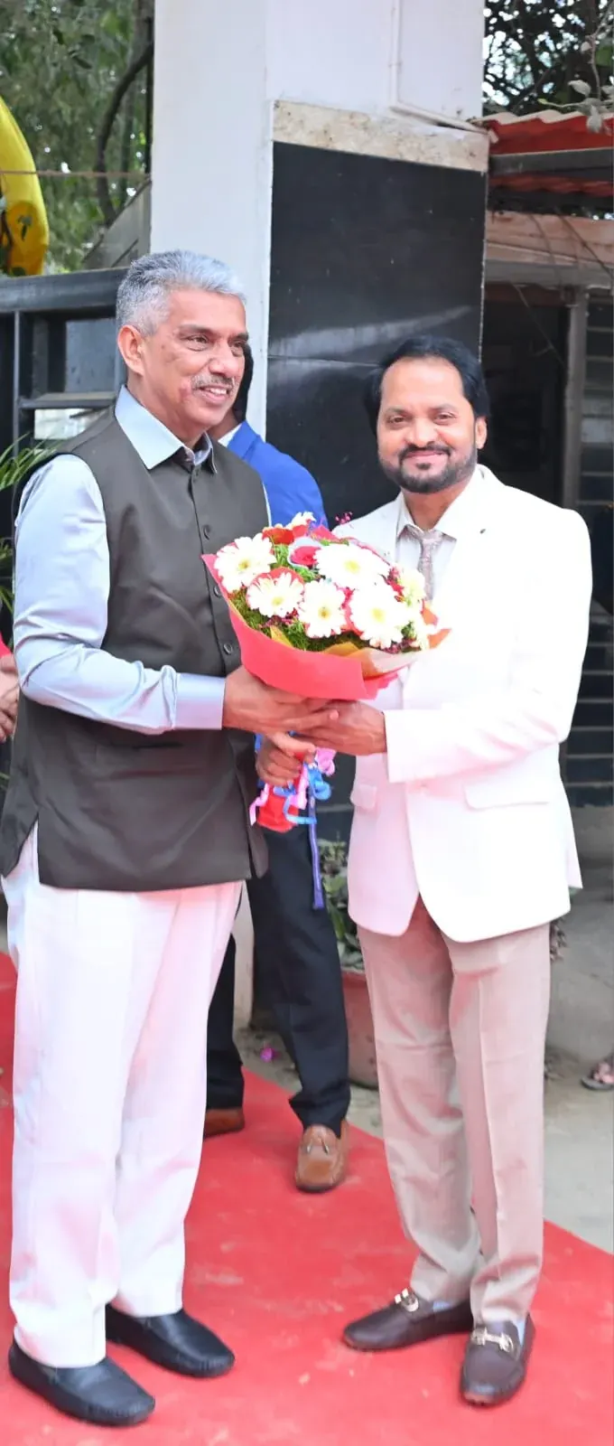 Hon. MLC Shri Gopinath Reddy at St. Philomena's