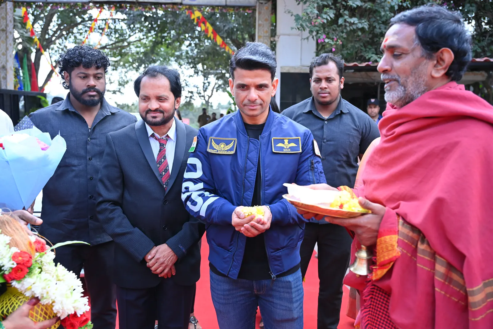 Shri Shubhanshu Shukla at St. Philomena's