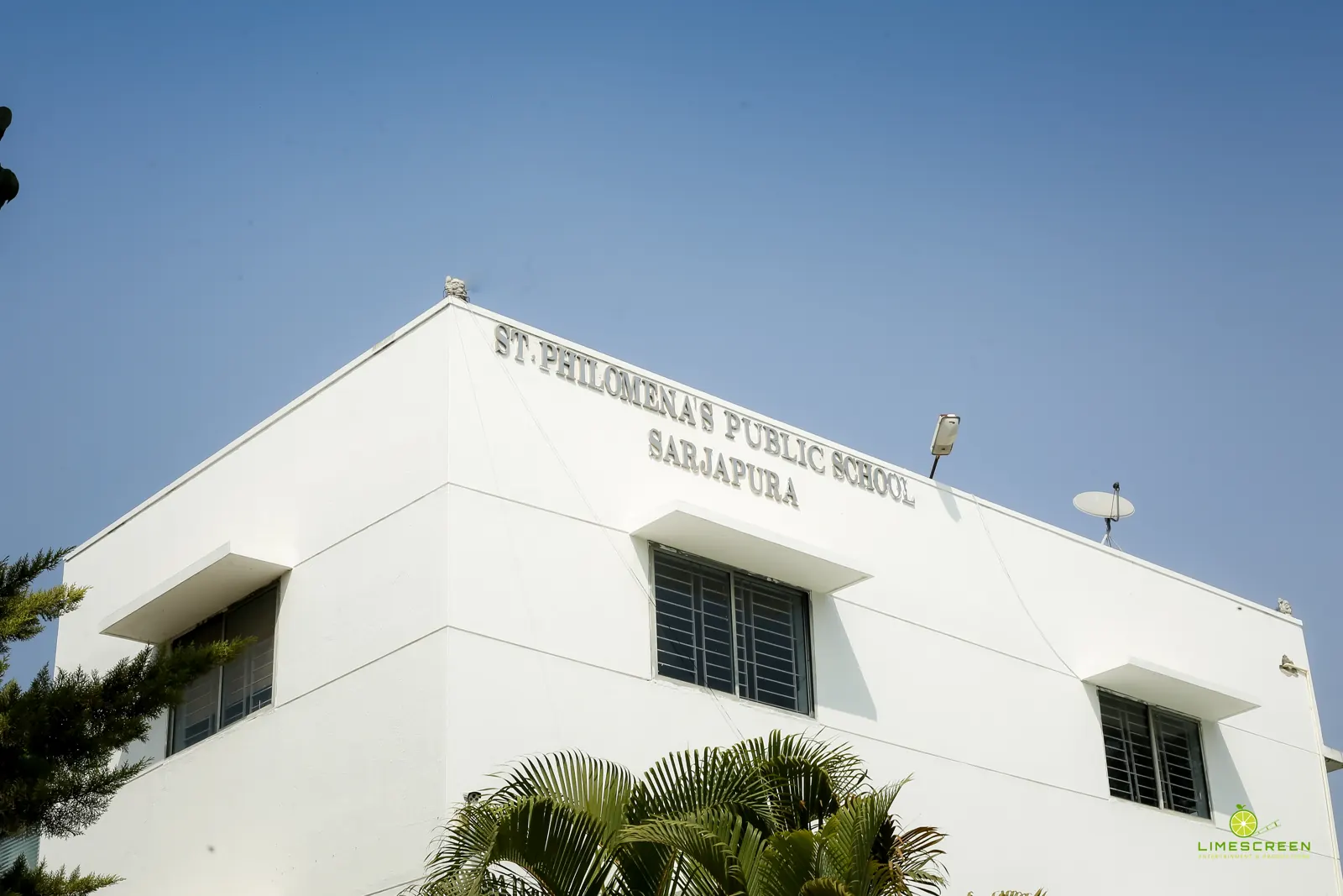 St. Philomena's Public School building, Sarjapura